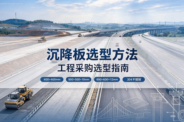 海东沉降板选择方法