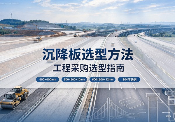 海东沉降板选择方法
